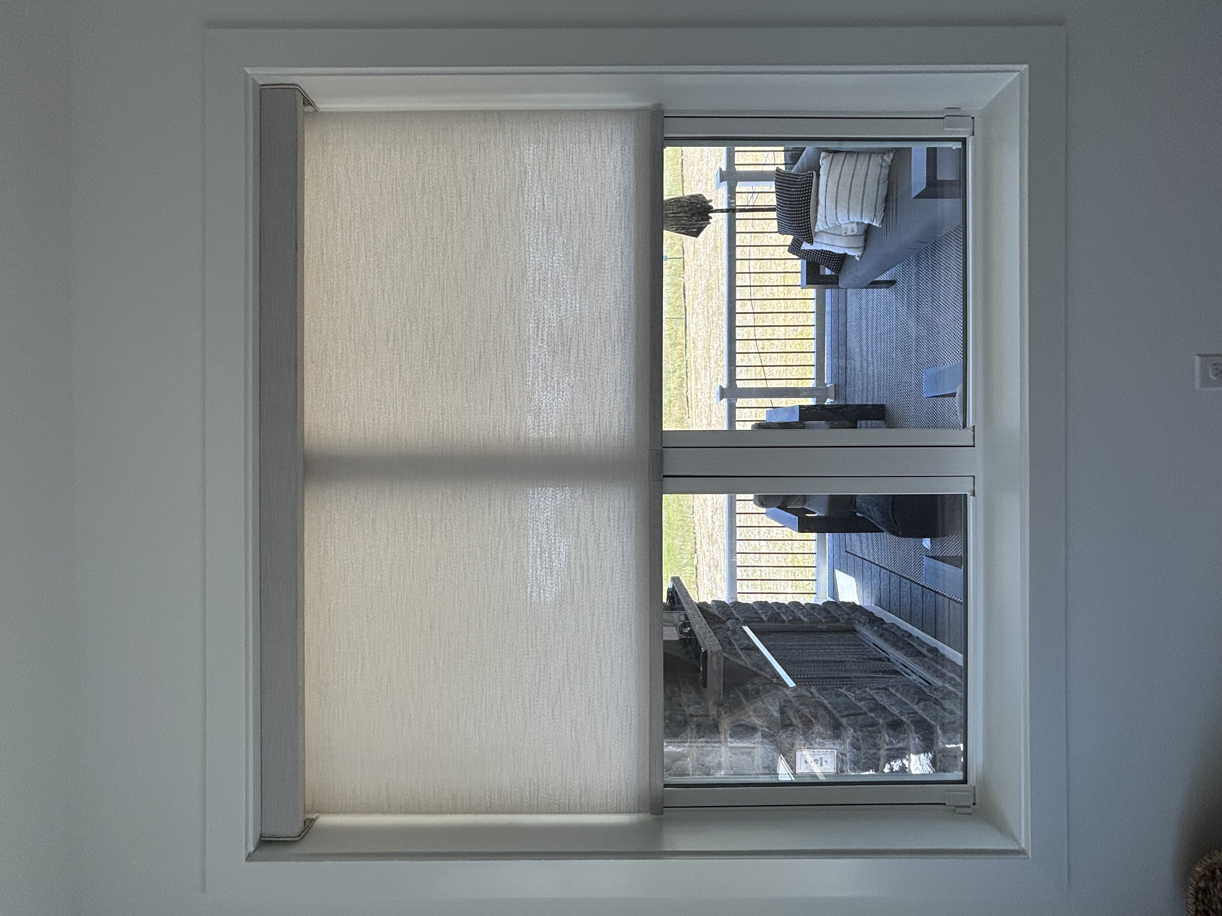 Roller shades & Faux Wood installed in 18940