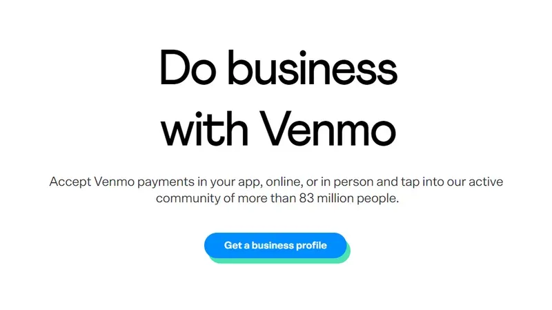 venmo for business