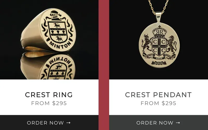 Heraldic Jewellery Landing Page