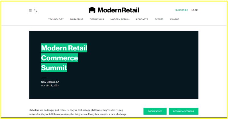Modern Retail Commerce Summit