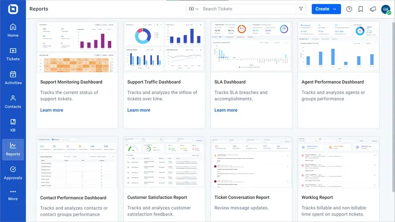 Generate reports and analytics