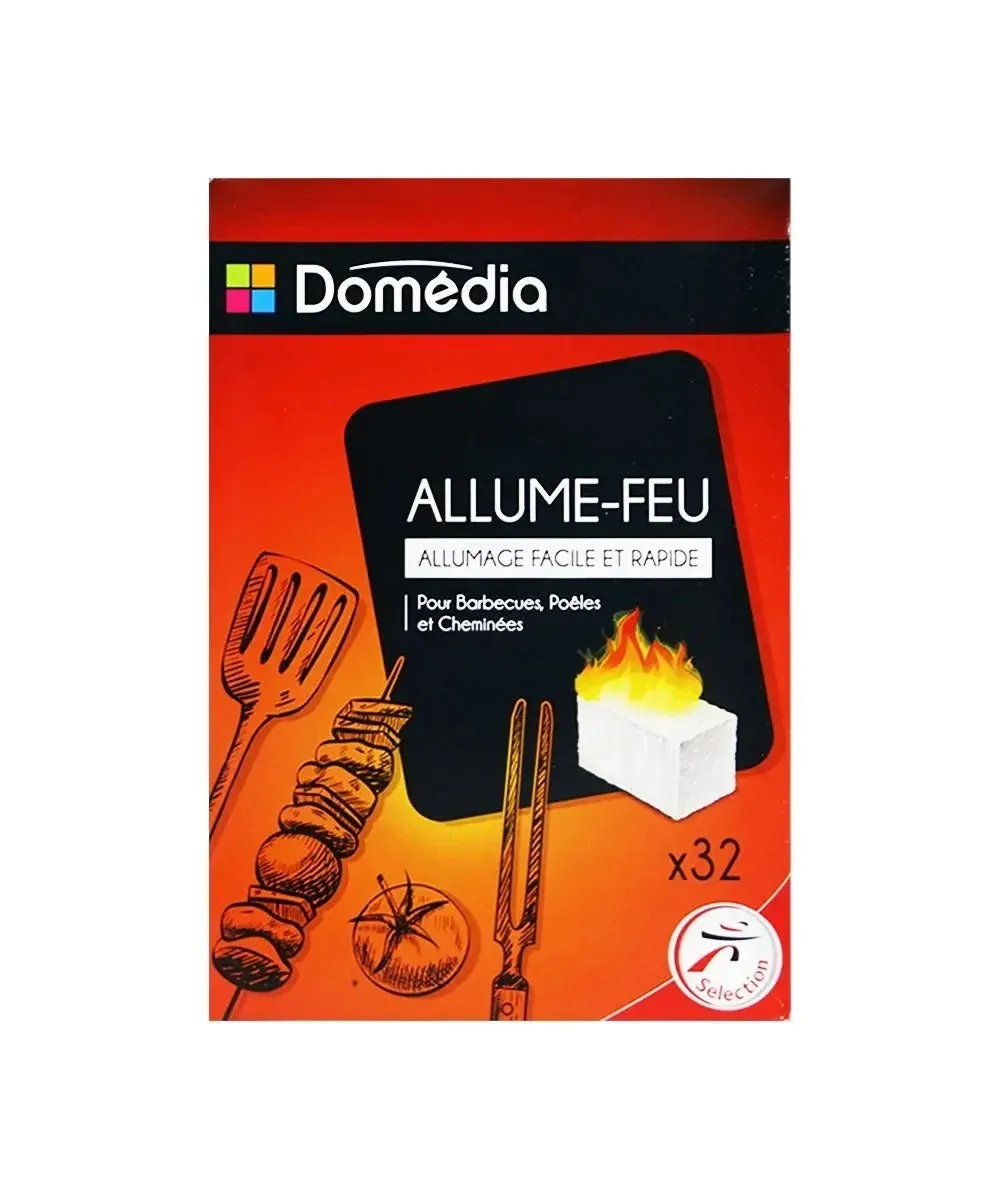 Allume-feu Domédia, 32 cubes