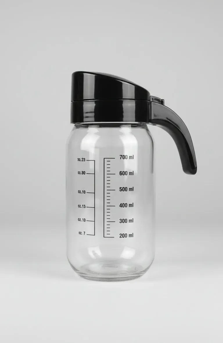 Verre doseur en verre