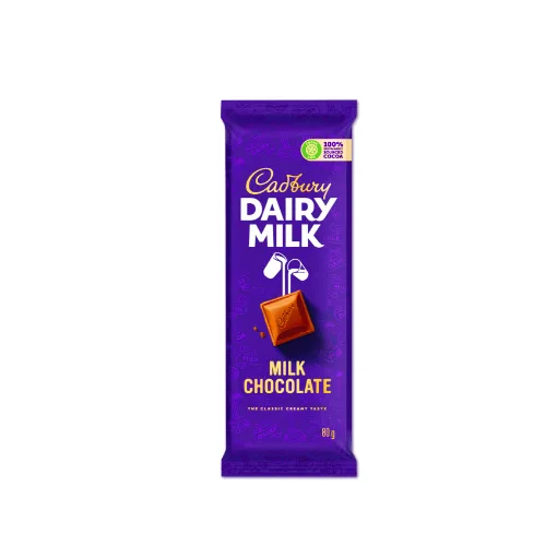 Cadbury Dairy Milk chocolate slab 80 g