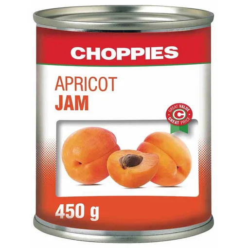Choppies apricot jam 450 g