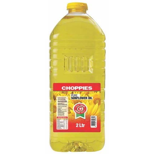 Choppies pure sunflower oil 2 L