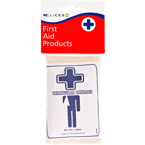 Clicks first aid triangular bandage