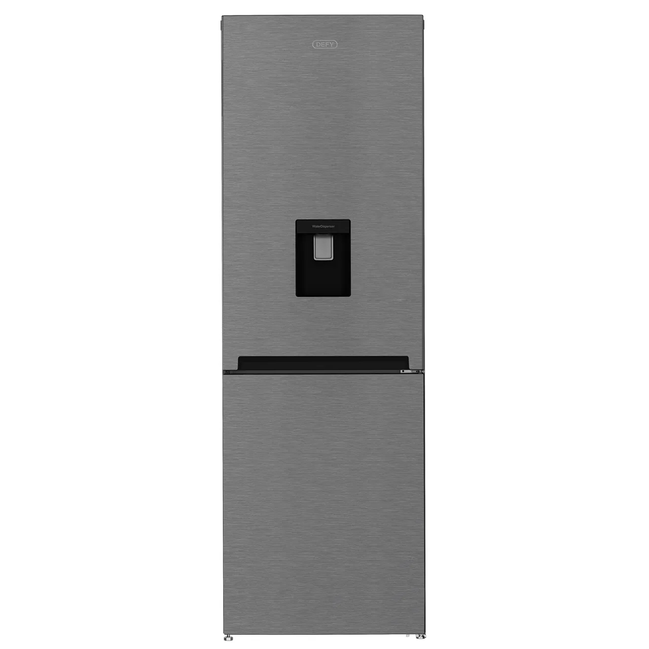 Defy 348 L fridge freezer with water dispenser DAC645, metallic