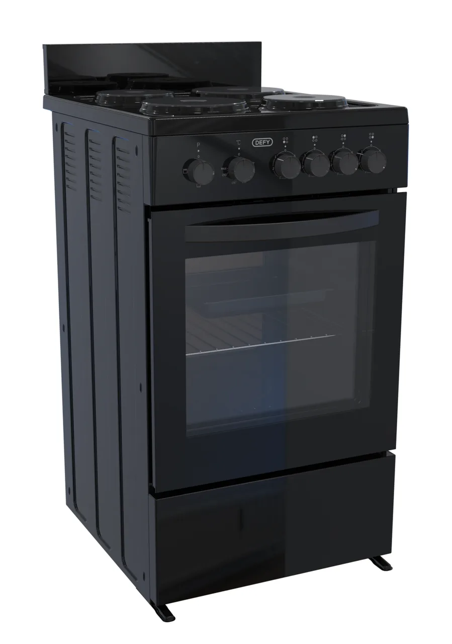 Defy 4-plate compact stove DSS554, black