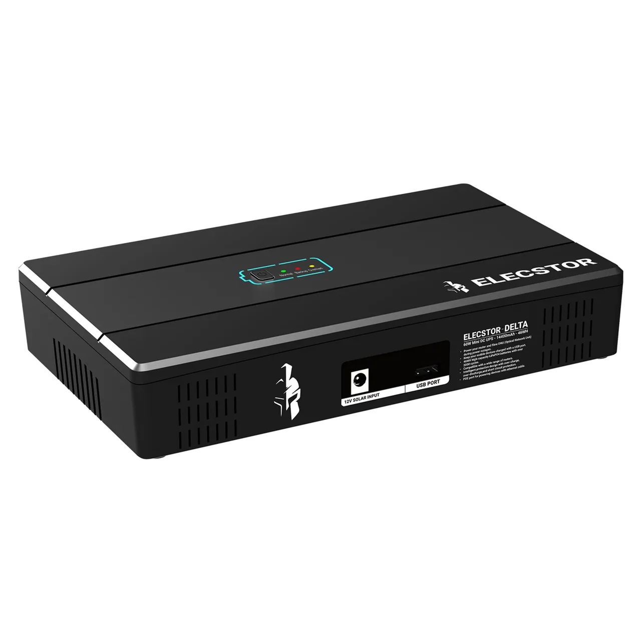 Elecstor 60W mini UPS, 14,400 mAh (46 Wh)