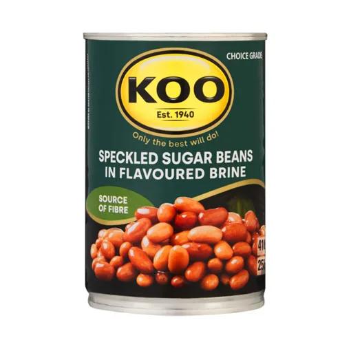 Koo speckled sugar beans 410 g
