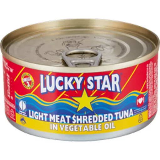 Lucky Star light meat shredded tuna in oil 170 g