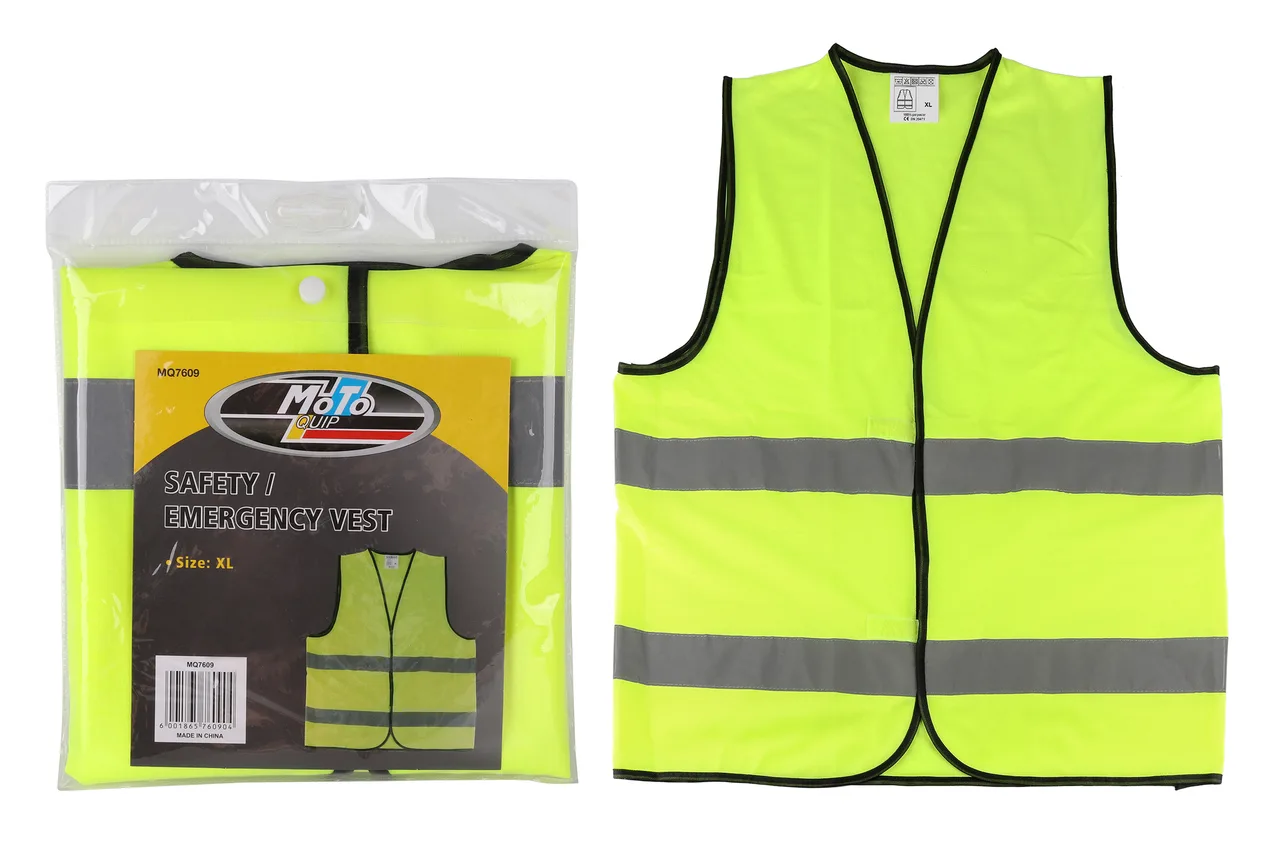 Moto-Quip high-visibility safety vest