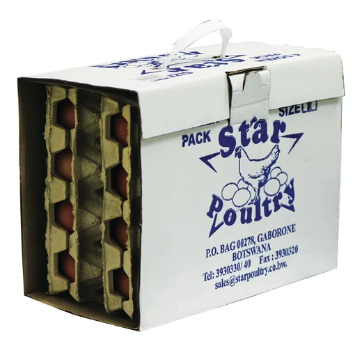 Star Poultry size 2 eggs, box of 4 dozen