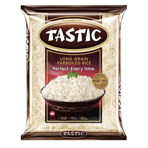 Tastic long grain parboiled rice 2 kg