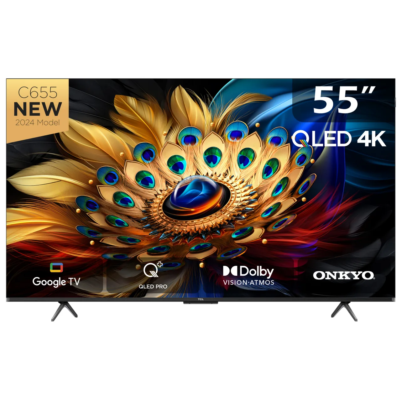 TCL 55-inch QLED Google TV 55C655