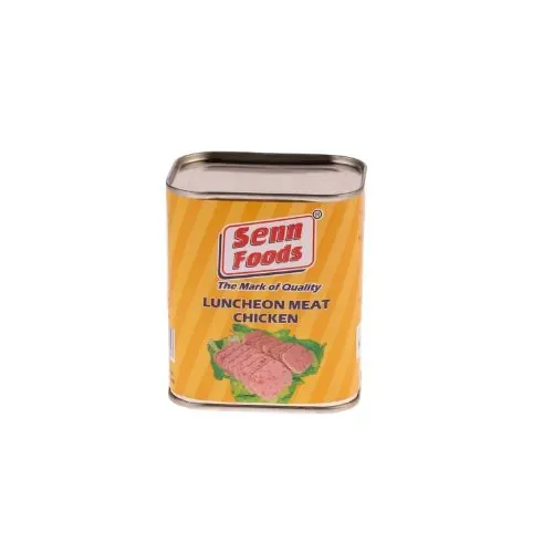 Chicken luncheon meat, canned