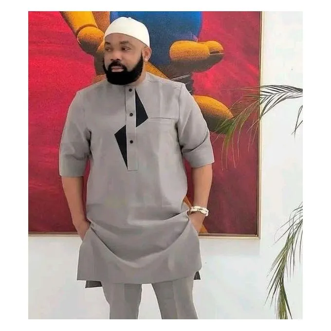 Chemise homme en pagne