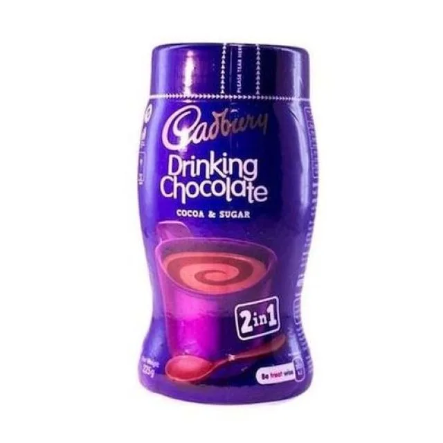 Chocolat en poudre Cadbury 225 g