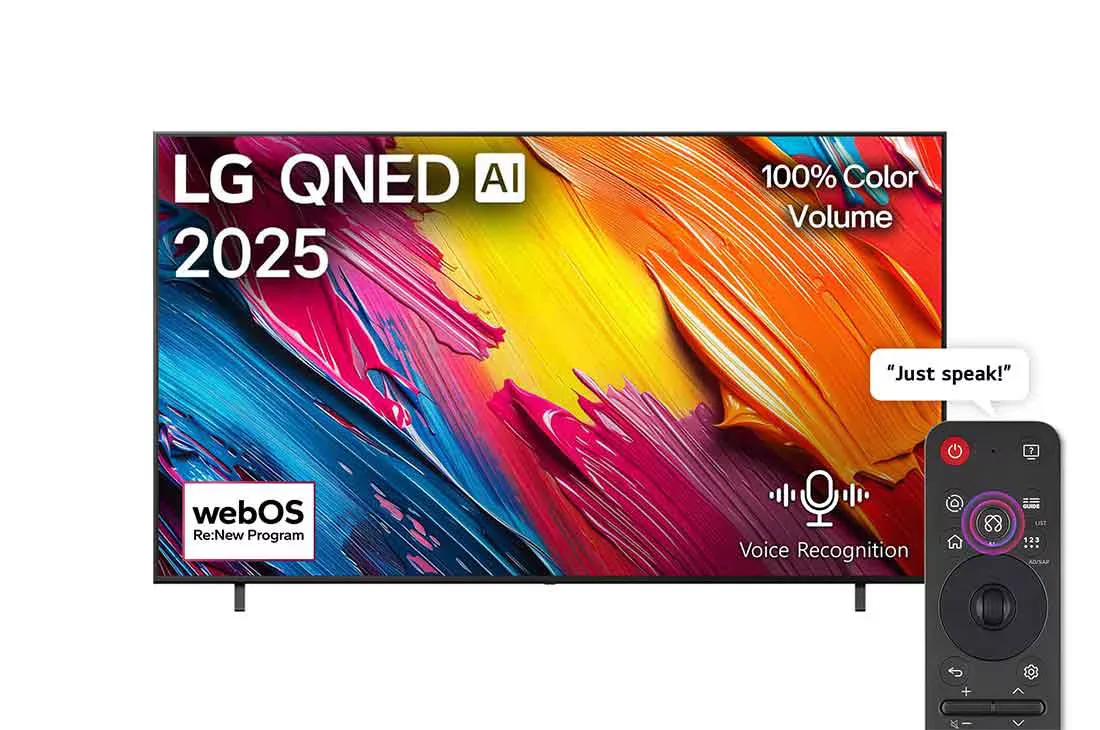 Téléviseur connecté LG 55 pouces QNED 4K 55QNED70A6A (2025)