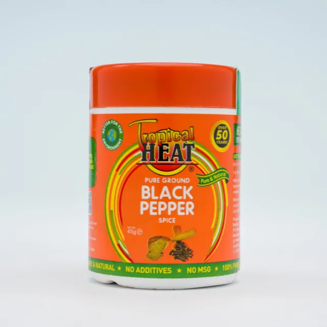Poivre noir moulu Tropical Heat 45 g