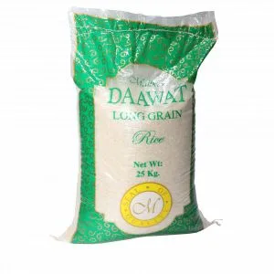 Riz long grain 25 kg