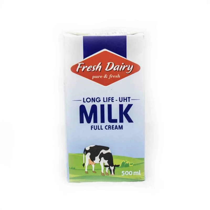 Lait longue conservation Fresh Dairy 50 cl, carton de 12