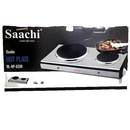 Réchaud électrique double Saachi, NL-HP-6209
