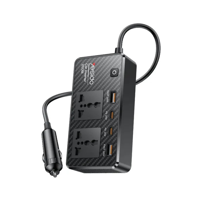 Convertisseur de voiture Yesido VC07 200 W