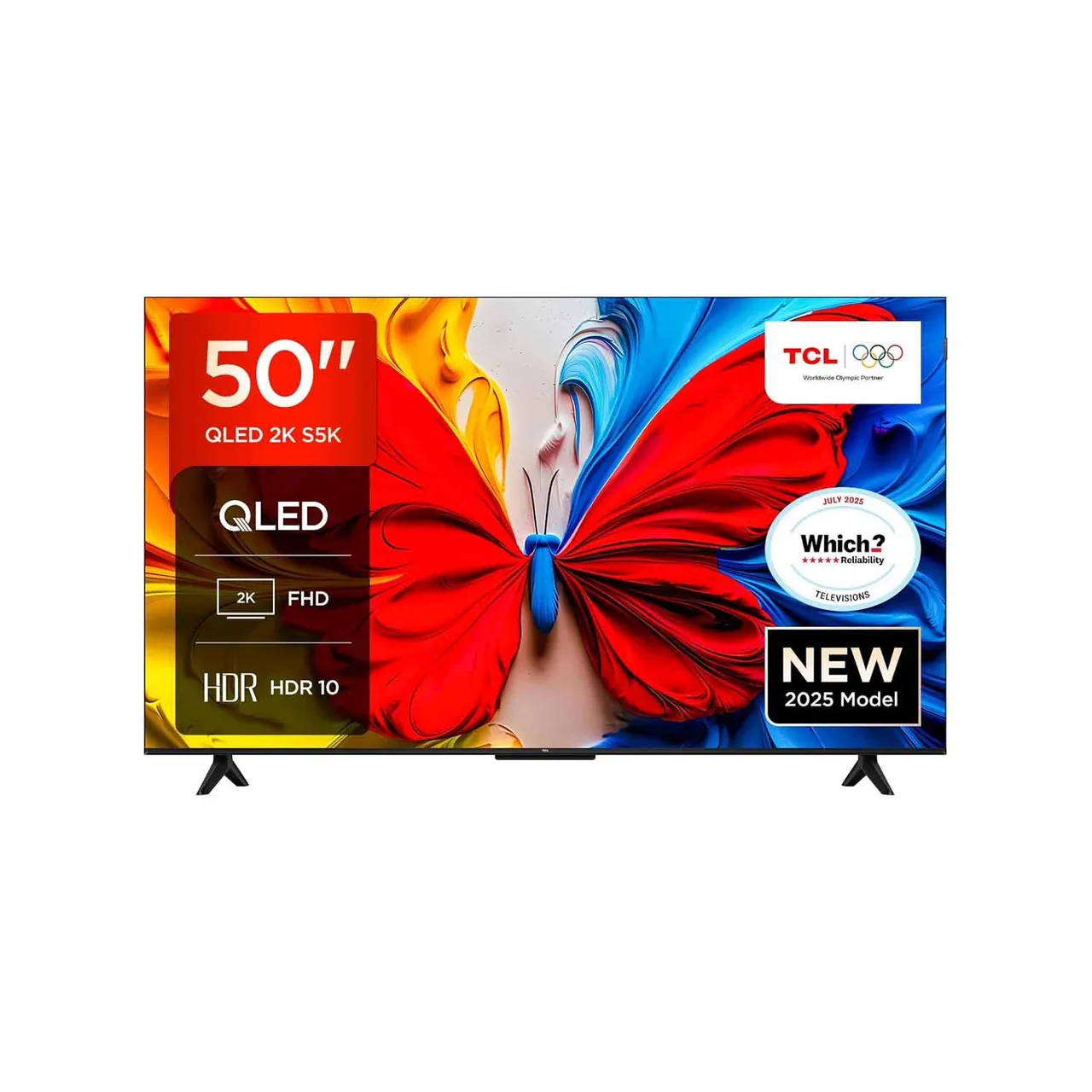 Téléviseur connecté TCL QLED 50 pouces (50S5K)