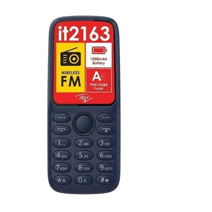 Téléphone à touches itel (double SIM)
