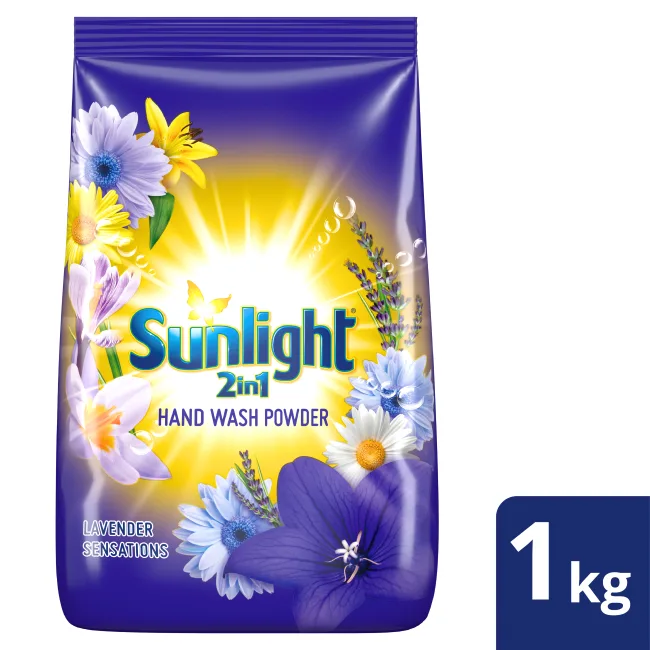 Lessive en poudre Sunlight 2 en 1, 1 kg