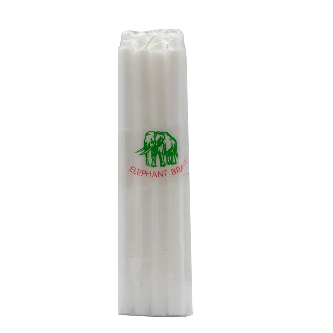 Bougies Elephant, 8 pièces