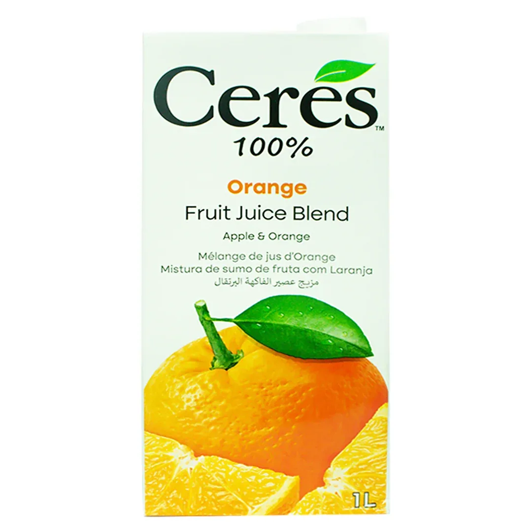 Jus de fruits 100 % orange Ceres 1 L