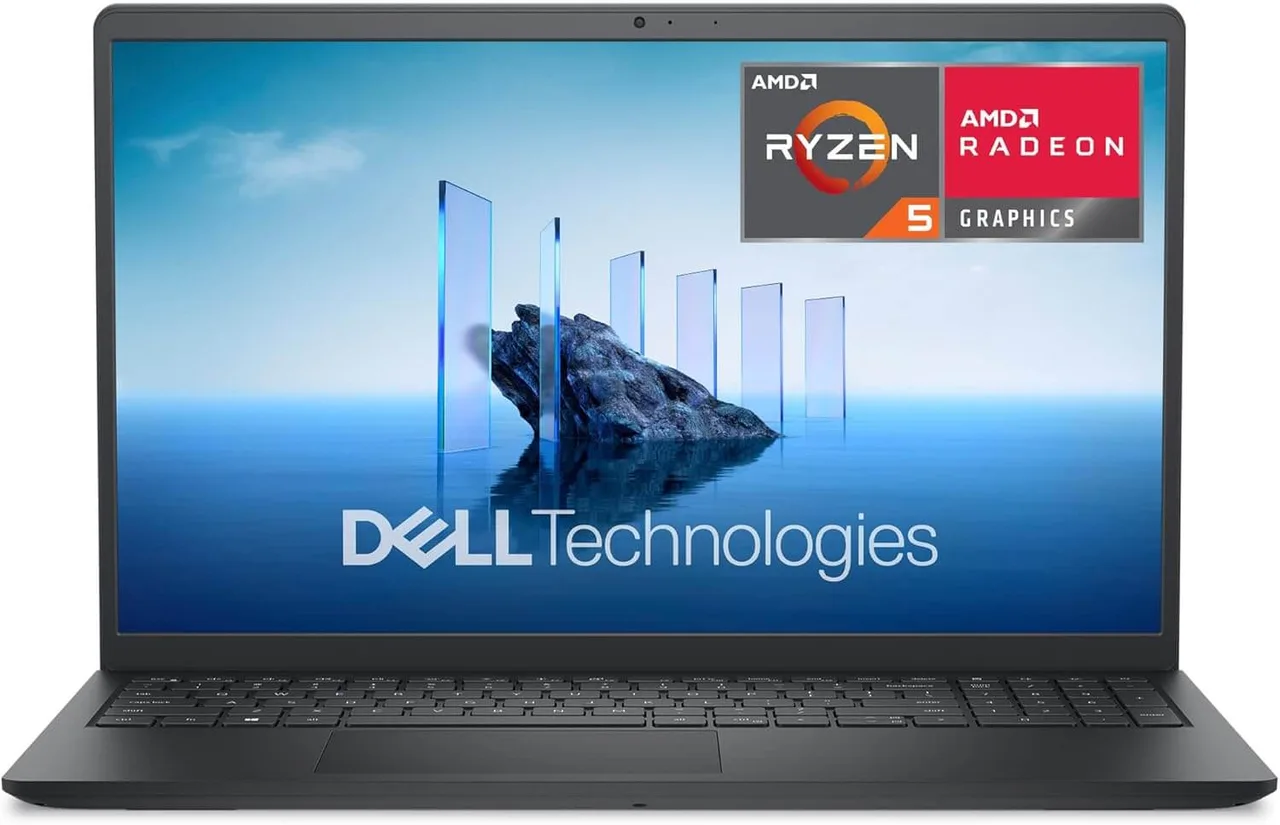 Ordinateur portable Dell 15 DC15255 15,6 pouces 120 Hz, Ryzen 5 7520U, 8 Go, SSD 512 Go