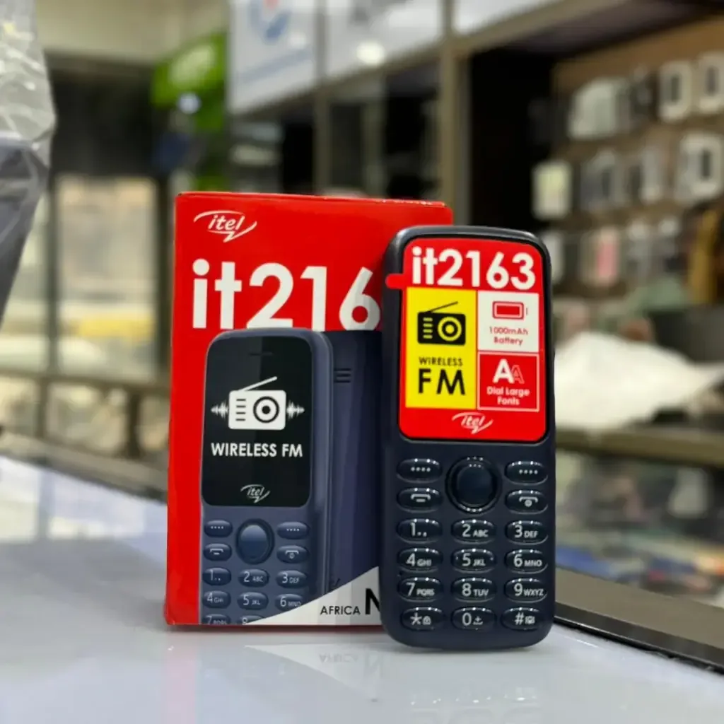 Téléphone à touches itel it2163, double SIM