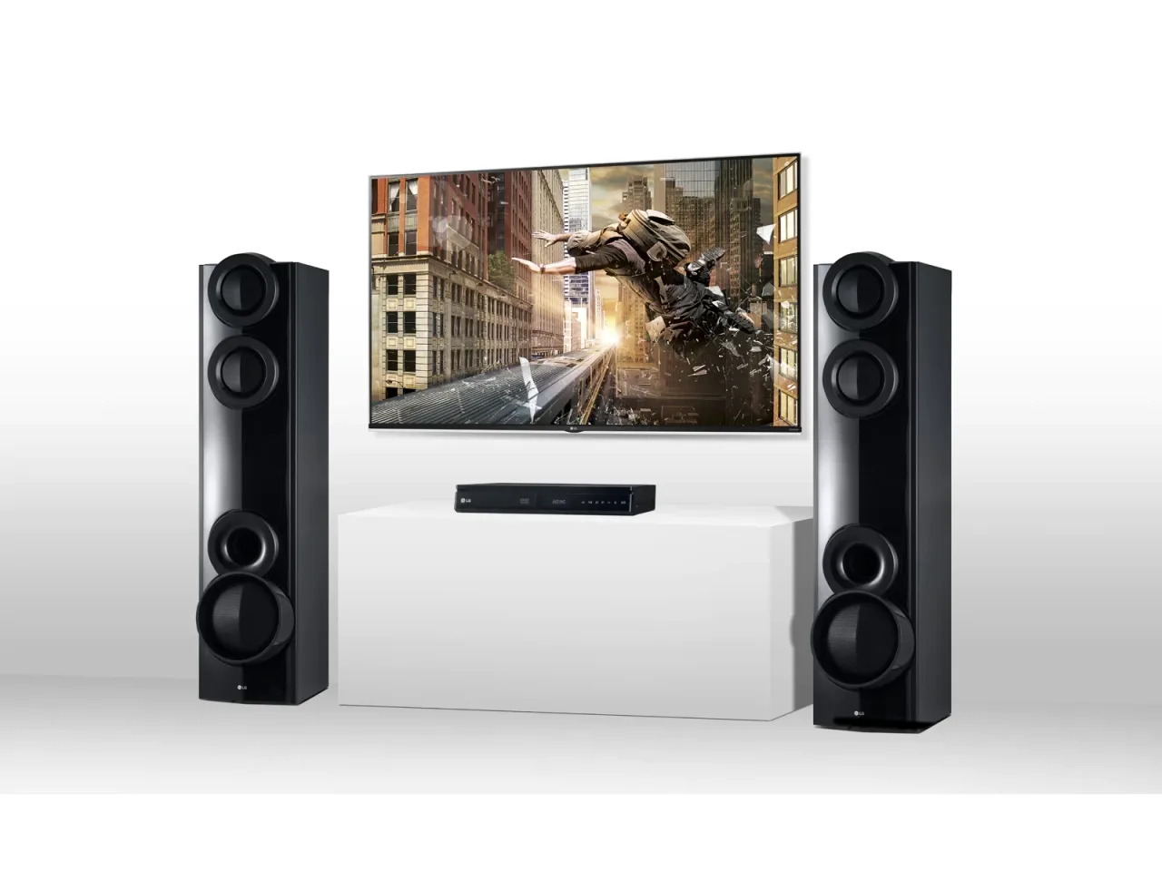 Home cinéma LG LHD675 4.2 1 000 W avec DVD