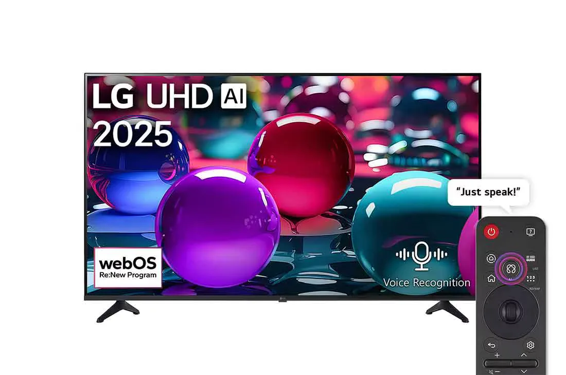 Téléviseur connecté LG 55 pouces 4K UHD 55UA73006LA (2025)