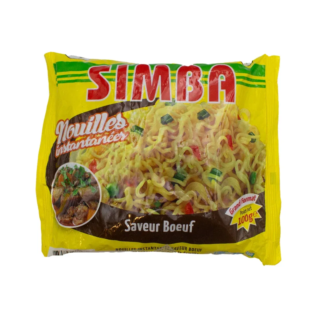 Nouilles instantanées Simba, bœuf 100 g