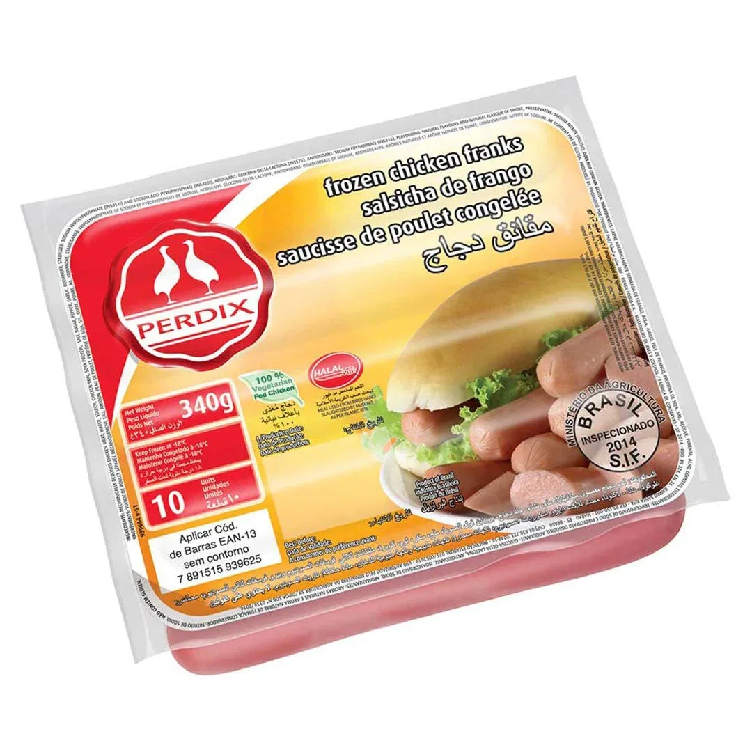 Saucisses de poulet Perdix, 10 pièces 340 g