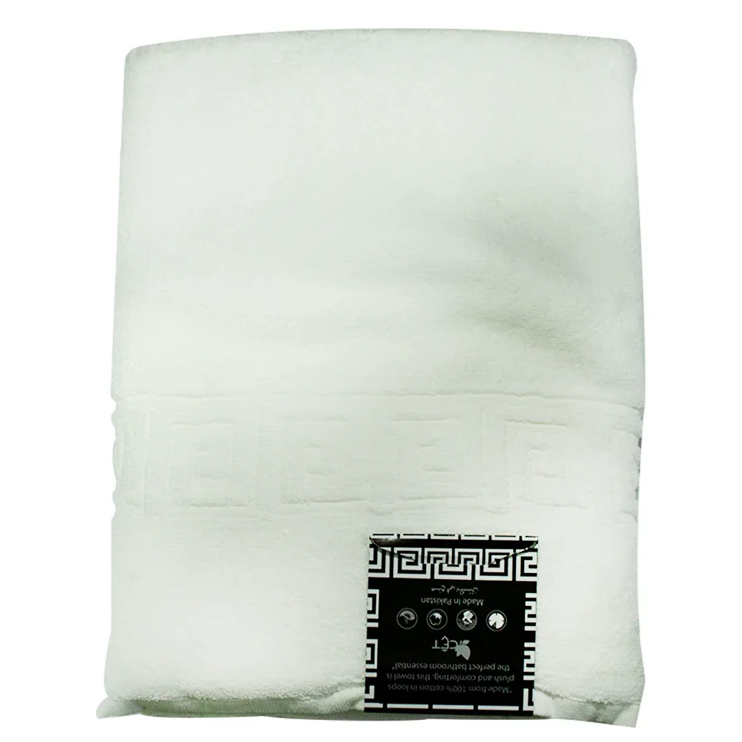Serviette La Mer Tex Royal Design 50 x 80 cm, blanche