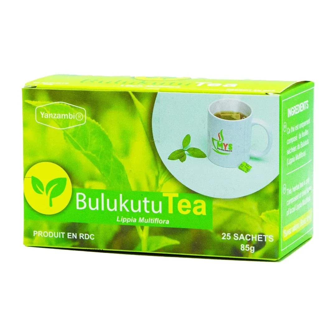 Thé congolais Bulukutu, 25 sachets