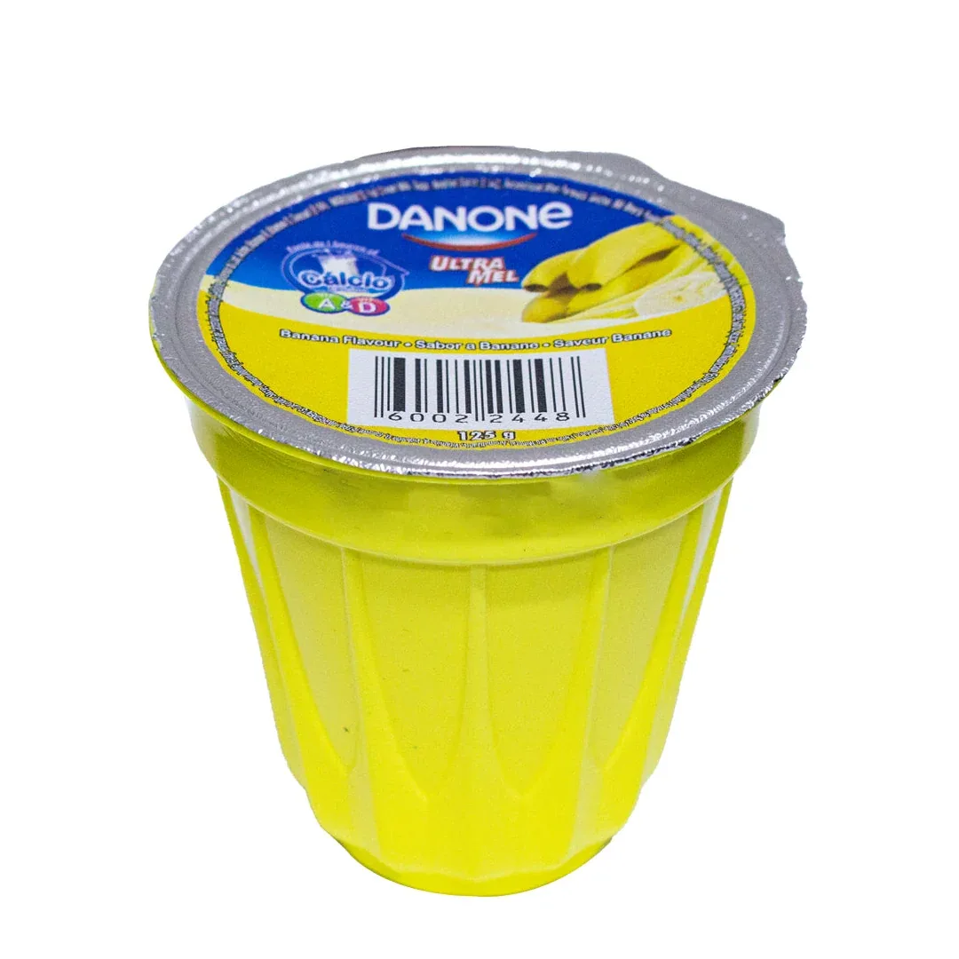 Yaourt banane Danone Ultra Mel 125 g