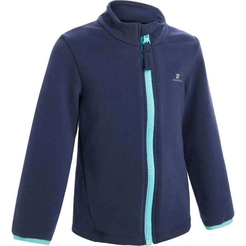Veste zippée Domyos Baby Gym 100, bleue (12 mois)