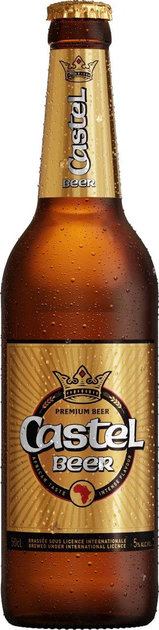 Castel Beer lager, 5%