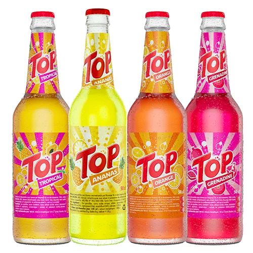 TOP soft drinks, 50 cl