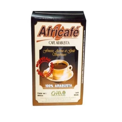 Africafé ground coffee 100% arabusta, 250 g