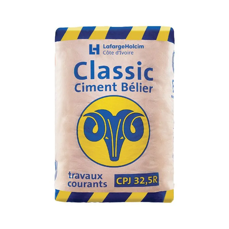 Ciment Bélier Classic CPJ 32.5R cement, per tonne