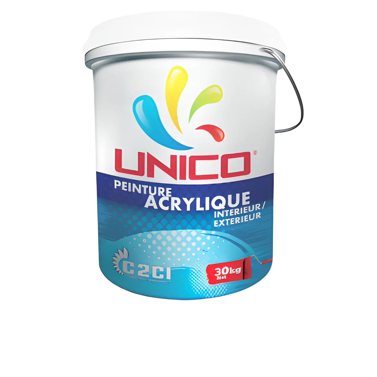 C2CI Unico acrylic paint, interior and exterior, 30 kg