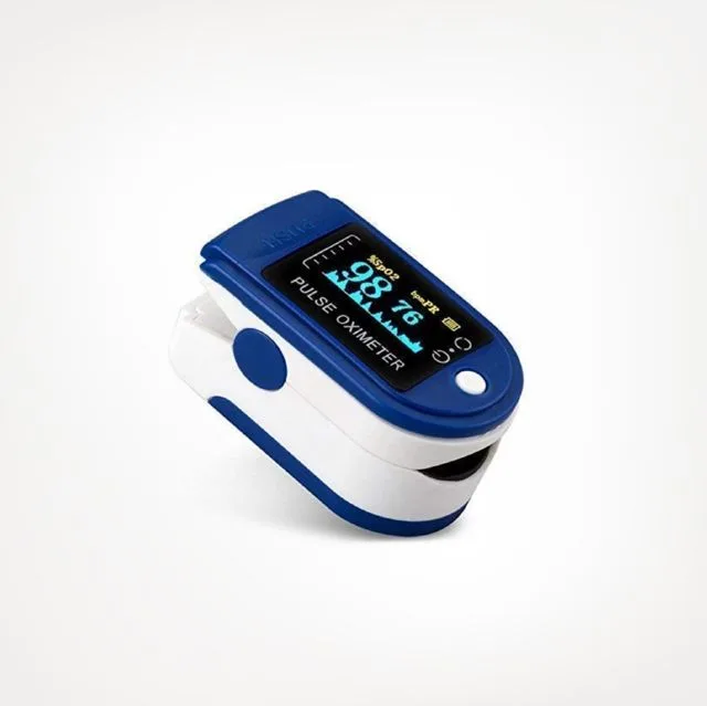 Fingertip pulse oximeter with rotating screen